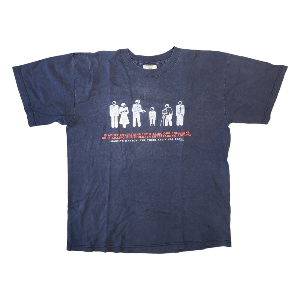 Vintage 2000 Marilyn Manson The Third And Final Beast Shirt